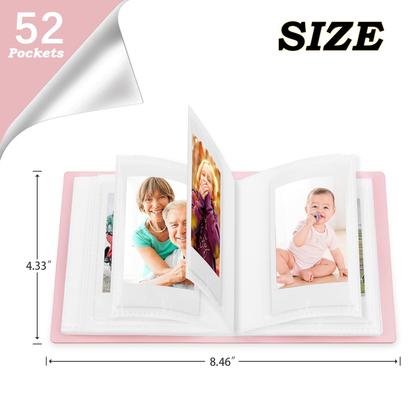 Imagem de Mini álbum de fotos Ruibytree 52 bolsos para Fujifilm Instax