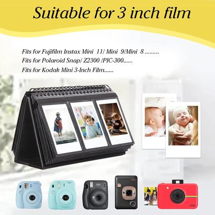 Imagem de Mini álbum de fotos Ruibytree 96 bolsos para Fujifilm Instax