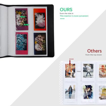 Imagem de Mini álbum de fotos Ruibytree com 256 bolsos para Fujifilm Instax