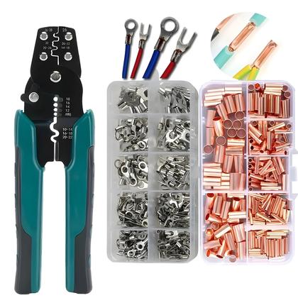 Imagem de Mini Alicate De Crimpagem Elétrico Multifuncional Para Decapar E Cortar Fios, Kit De Ferramentas