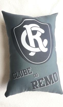 Imagem de Mini almofada com escudo e hino do seu time do coração