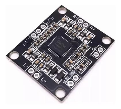 Imagem de Mini Amplificador De Audio Stereo Digital Pam8610 2 X 15w