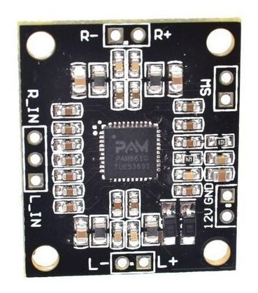 Imagem de Mini Amplificador Estéreo 2x 15w Pam8610 Classe D, Em Bh