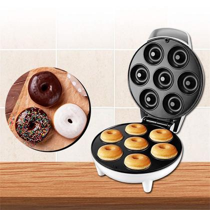 Imagem de Mini Aparelho de Donuts Ideal para Fazer Sobremesas e Preparar Donuts 110v