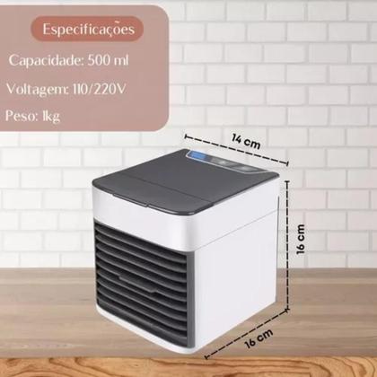 Imagem de Mini Ar Condicionado Climatizador Usb: Refresque-Se Estilo E