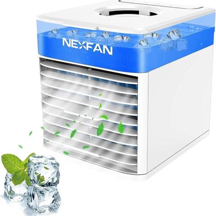 Imagem de Mini Ar Condicionado Led Mesa Ultra Air Cooler Portátil Ice