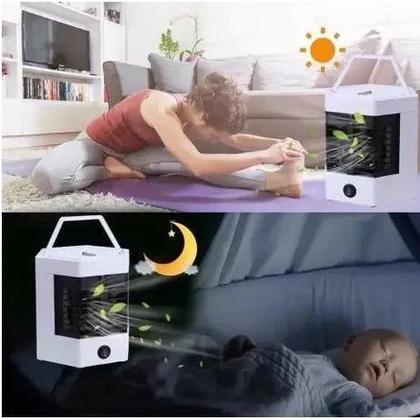 Imagem de Mini Ar Condicionado Portátil Arctic Cool Umidificador Climatizador Nevoa