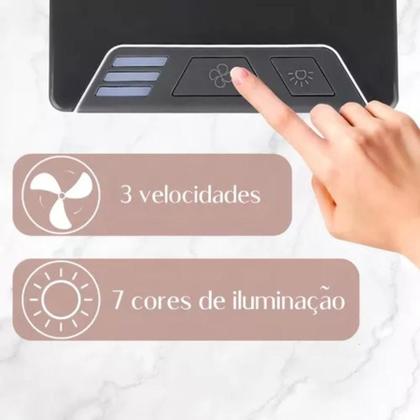 Imagem de Mini Ar Condicionado Resfriador 110V/220V: Refresque-Se Um