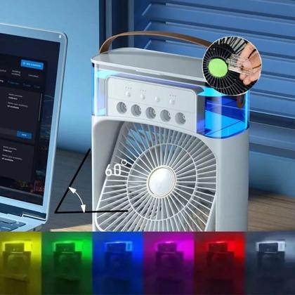 Imagem de Mini Ar Condicionado Ventilador: Refresque-Se Onde Quiser