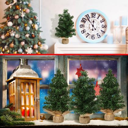 Imagem de Mini árvore de Natal de mesa Yinder Artificial Xmas Pine 20cm