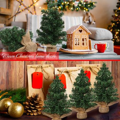 Imagem de Mini árvore de Natal de mesa Yinder Artificial Xmas Pine 30cm