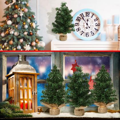 Imagem de Mini árvore de Natal de mesa Yinder Artificial Xmas Pine 50cm