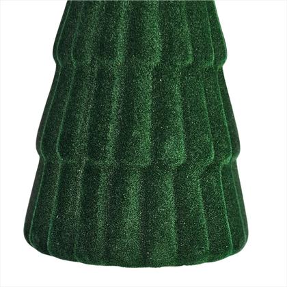 Imagem de Mini Arvore De Natal Enfeite Vila Natalina Ceramica Vd 25Cm