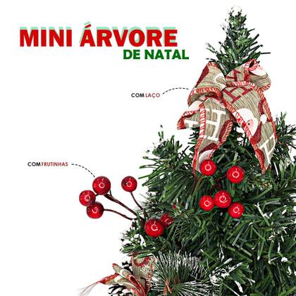 Imagem de Mini Arvore Natal Pinheiro 26cm