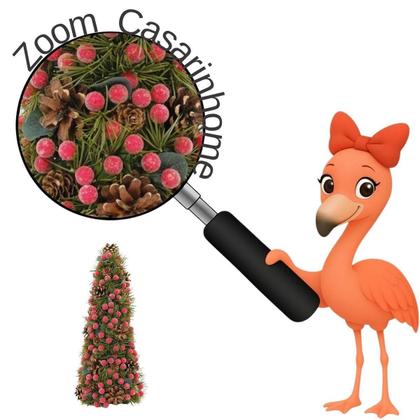 Imagem de Mini Arvore Natalina De Mesa Frutas 32Cm 1041666