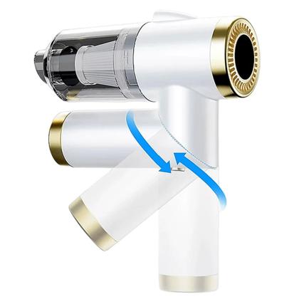 Imagem de Mini Aspirador De Pó 3 Em 1 Portátil Com Luz Led Sem Fio Com Boca Larga MXC004