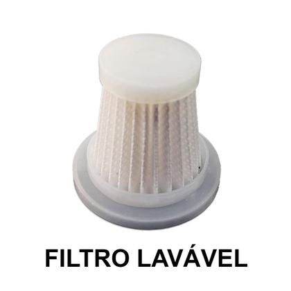 Imagem de Mini aspirador de pó e soprador portátil a bateria usb