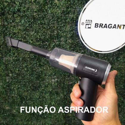 Imagem de Mini aspirador de pó e soprador portátil a bateria usb