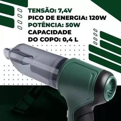 Imagem de Mini Aspirador E Soprador Pó: Tecnologia Usb Uma Limpeza