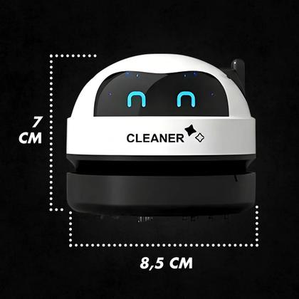 Imagem de Mini Aspirador Mesa Papa Migalhas Com Coletor Recarregável.