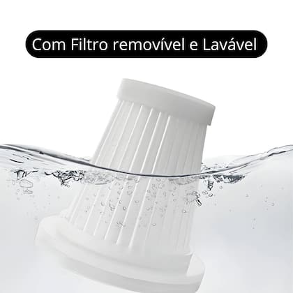 Imagem de Mini Aspirador Pó Multifuncional Portátil para Carro e Casa