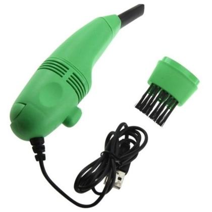 Imagem de Mini aspirador portátil de pó para limpeza de teclado notebook pc prático usb
