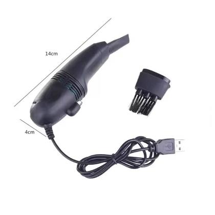 Imagem de Mini aspirador portátil de pó para limpeza de teclado notebook pc prático usb