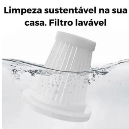 Imagem de Mini aspirador portátil: fácil, prático e eficiente!