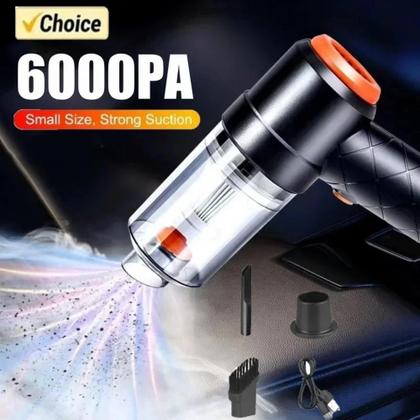Imagem de Mini Aspirador Soprador De Pó 2em1 Usb Portátil Recarregável
