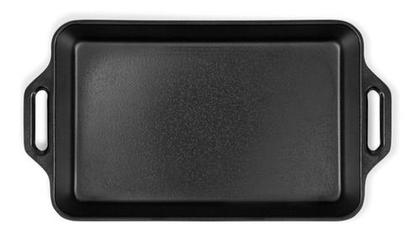 Imagem de Mini Assadeira Retangular 20x11 Cm Melamina 100% Profissiona Cor Preto