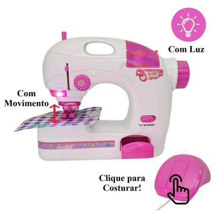 Imagem de Mini Atelie Maquina Costura De Verdade e Bebê Baby 1ª Oração