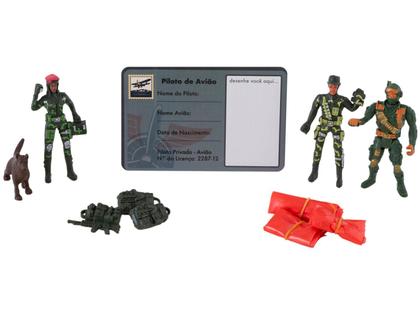 Imagem de Mini Avião Militar Force Warfare com Acessórios