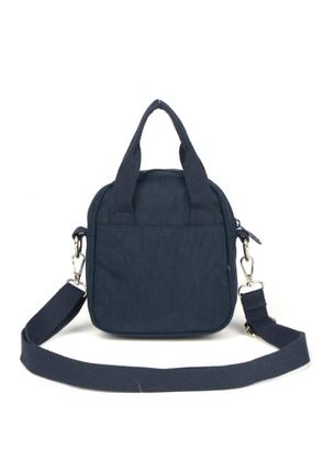 Imagem de Mini Bag Trasnversal Crinkle - Azul Escuro - Luxcel Ref.BU78726-AZ-E