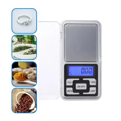 Imagem de Mini Balança Digital De Bolso E Alta Precisão 0,1g Até 500g Capacidade máxima 0.5 kg Cor Prateado