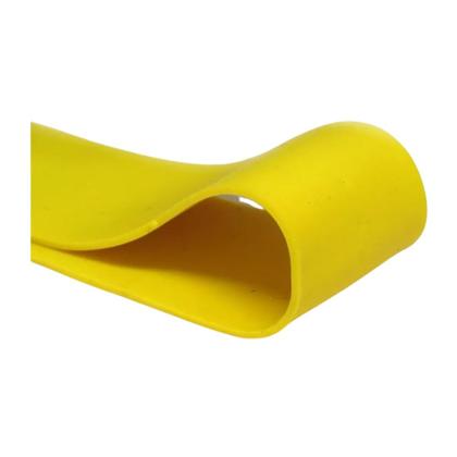 Imagem de Mini Band Faixa Elástica Exercícios Fitness Nível Médio Amarelo