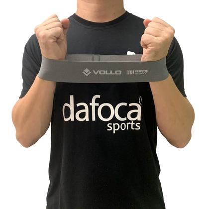 Imagem de Mini Band Loop Funcional Tecido Poliéster Vollo VP1094 32cm Cinza Forte