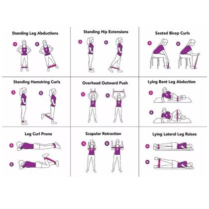 Imagem de Mini Band Nível Ultra Forte Elástico Circular Loop Rythmoon