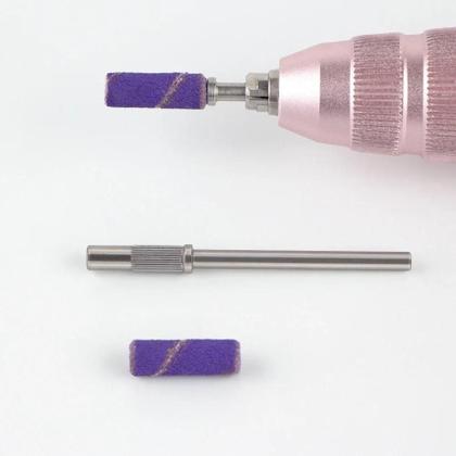 Imagem de Mini Bandas de Lixa 3,1mm com Brocas de Aço Inoxidável para Unhas