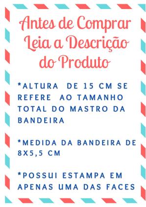 Imagem de Mini Bandeira de Mesa da Suiça15 cm Poliéster