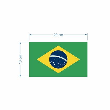 Imagem de Mini Bandeiras do Brasil decorativa Copa