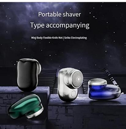 Imagem de Mini Barbeador Elétrico Portátil À Prova D'água bom de qulidade