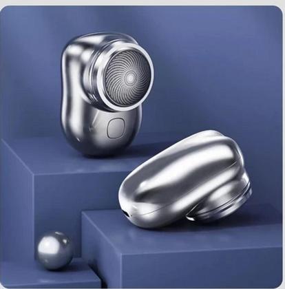 Imagem de Mini Barbeador Elétrico Portátil À Prova D'água bom de qulidade