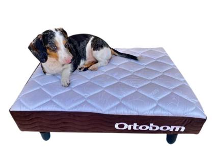 Mini Base Pet Camurça Marrom - Ortobom Imagem de Mini Base Pet Camurça Marrom