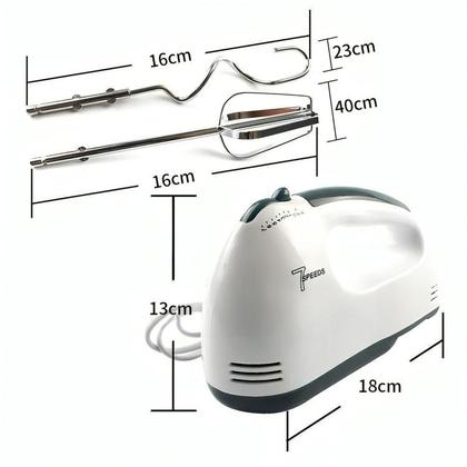 Imagem de Mini Batedeira Mixer Portátil Bate Bolos Massa 220v
