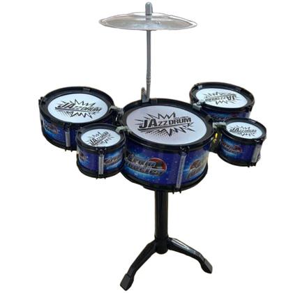 Imagem de Mini Bateria de Brinquedo com 5 Tambor - Sortida