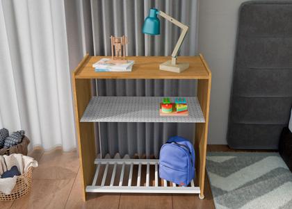 Imagem de Mini Berço Cama Chiqueirinho Baby Com Colchão Quarto Infantil 2 em 1 Branco, Nature e Rosa