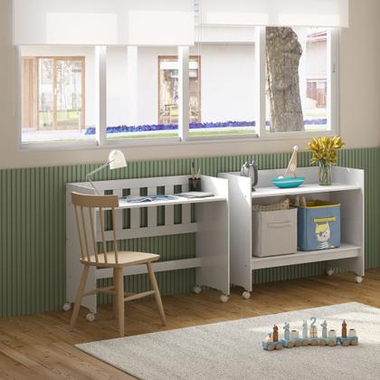 Imagem de Mini Berço Chiqueirinho 5 em 1 Conforto,Praticidade C/ Colchão Multifuncional Suporte P/ Mosquiteiro