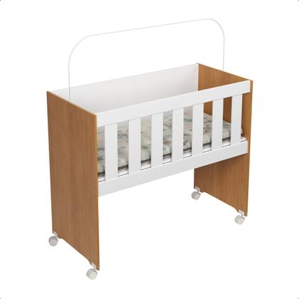 Imagem de Mini Berço Moisés Multifuncional Rubi com Colchão e Suporte de Mosqueteiro 5 em 1
