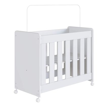 Imagem de Mini Berço Multifuncional Evolutivo 4 em 1 Sem Colchão BB040 Completa Móveis