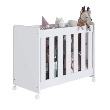 Imagem de Mini Berço Multifuncional Evolutivo 4 em 1 Sem Colchão BB040 Completa Móveis